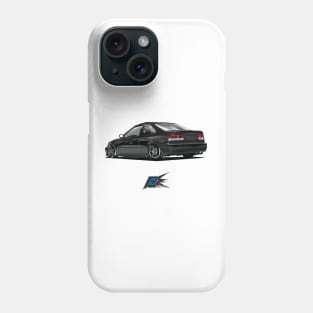 honda civic sedan black Phone Case