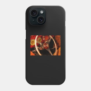 1938 Ford V8 Art Deco Wheel Phone Case