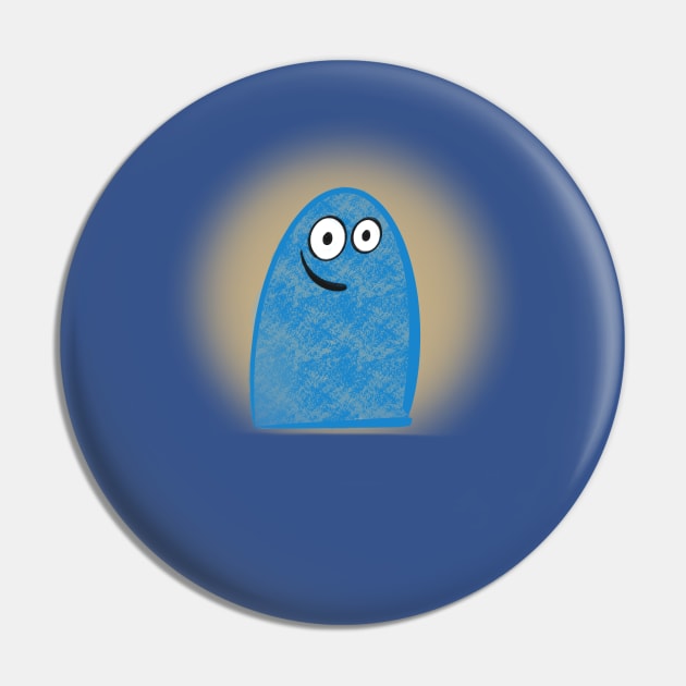 Bloo-Q Pin by Sammy Jean Wilson 