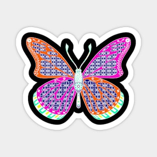 butterfly mariposa ecopop Magnet