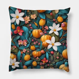 Enchanted Pumpkin Patch Pillow