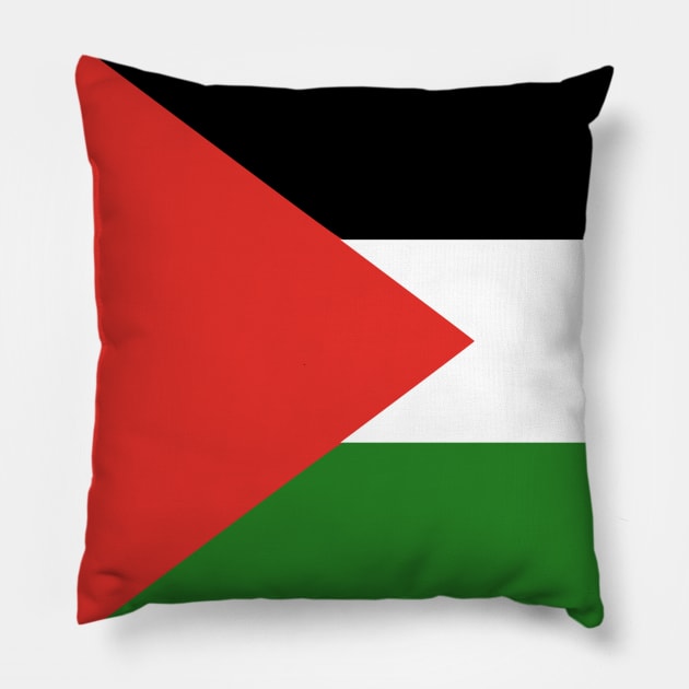 Flag of Palestine Pillow by terrybain