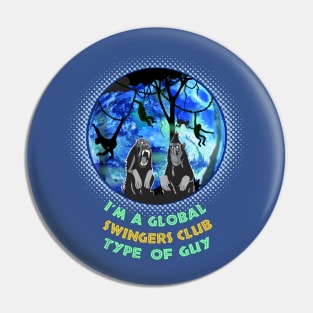 Wild Monkey Swingers Club Pin