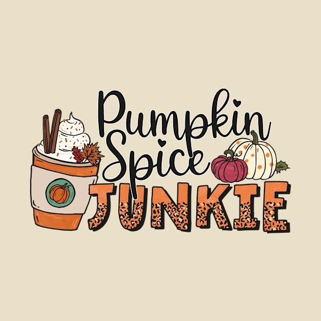 Pumpkin Spice Junkie by CB Creative Images