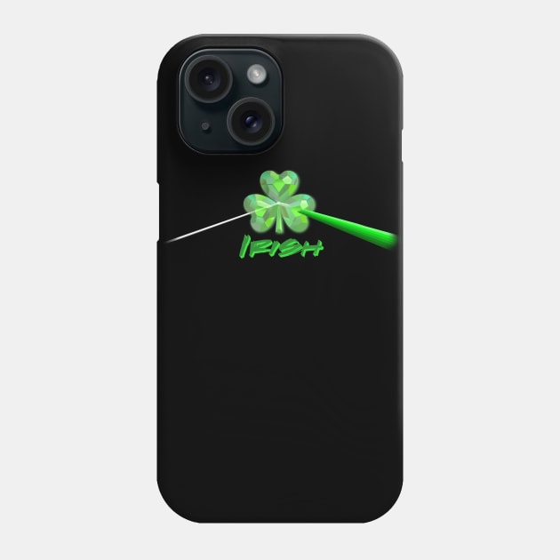 Irish Shamrock / Emerald Prism Phone Case by Tip-Tops