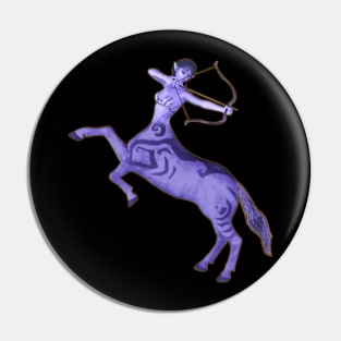 Sagittarius woman girl centaur with bow and arrow Pin