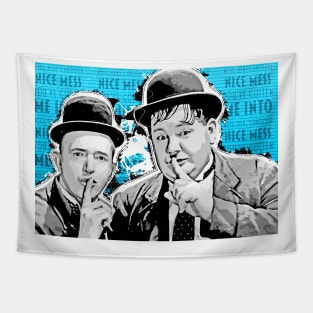 Laurel & Hardy Tapestry