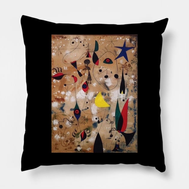 Joan Miro Pillow by marielaa69