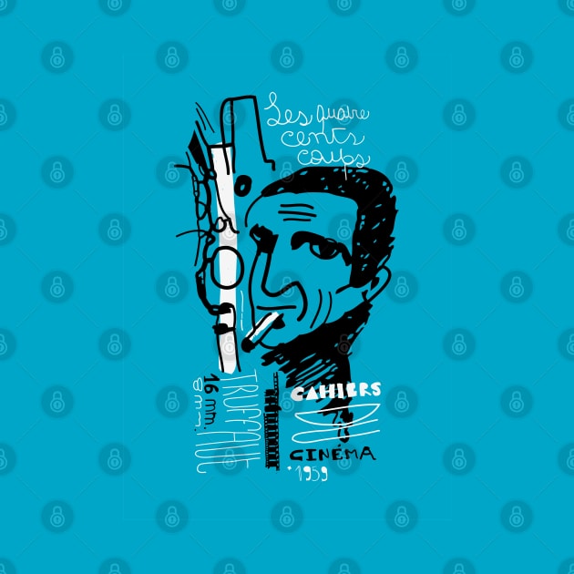 François Truffaut by ecrimaga