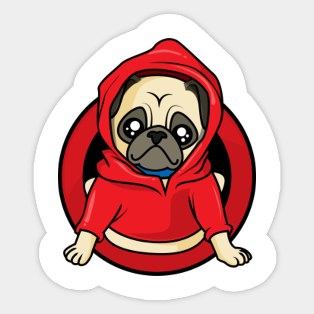 hoodie pug