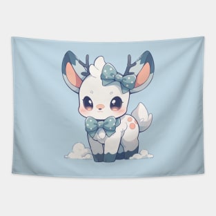 Fawn-tastic | cute kawaii reindeer! Tapestry