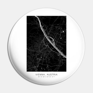 vienna maps poster minimalist Pin