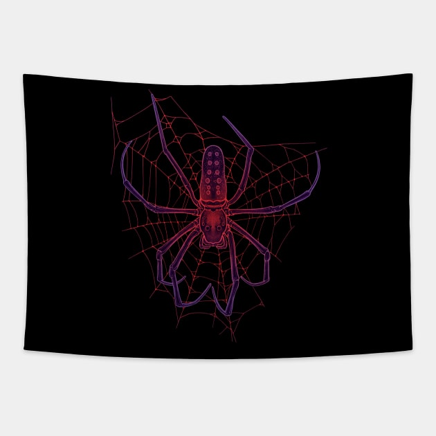 Spider-Web Tapestry by Crude Casey