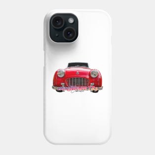 1957 Triumph TR3 Cabriolet Phone Case