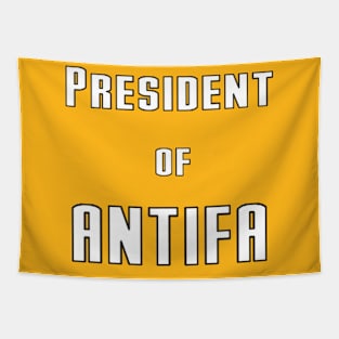 President of ANTIFA Tapestry