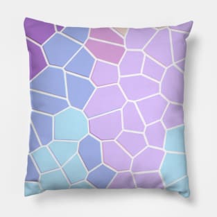 Glass Pastel Color Pattern Pillow