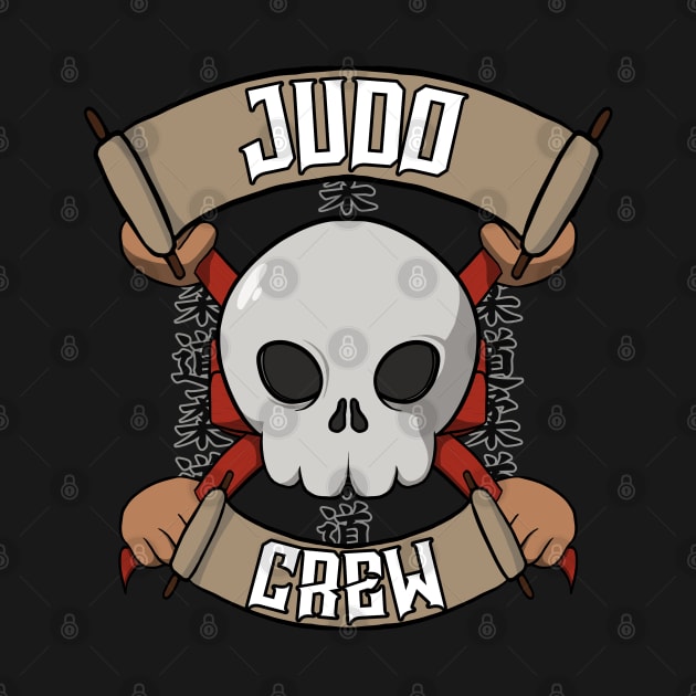 Judo crew Jolly Roger pirate flag by RampArt