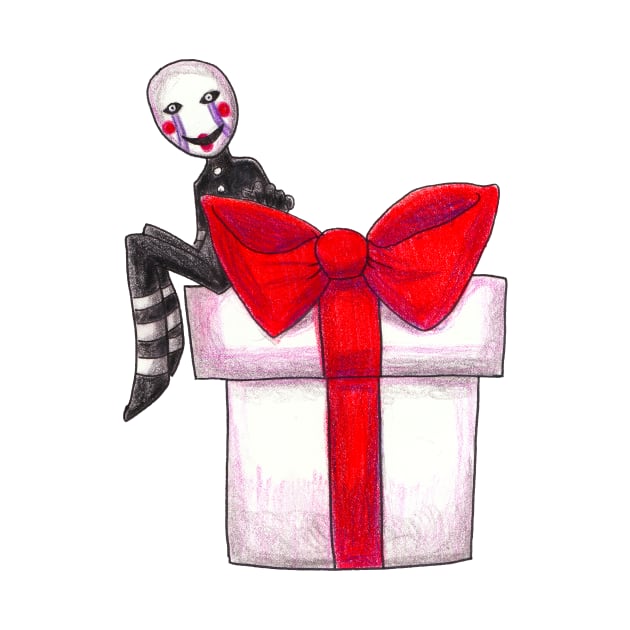 Puppet Gives Gifts by ChibiTiki