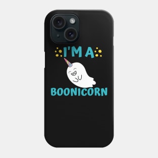 I'm a Boonicorn, Cute Halloween , Unicorn Ghost Phone Case