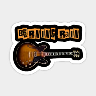 BURNING RAIN BAND Magnet