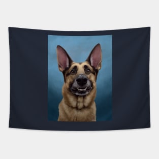 Roscoe the German Shepherd Tapestry