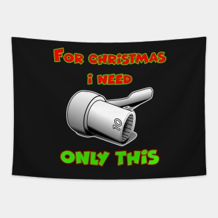 Merry chrismas, car guy, car enthusiast merry chrismas, happy holidays, 10mm socket wrench  (1) Tapestry