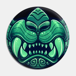 Jade Beast's Maw Pin