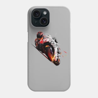 Marc Marquez low poly Phone Case