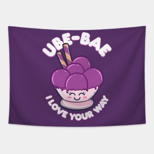 Ube BAE I Love Your Way Tapestry