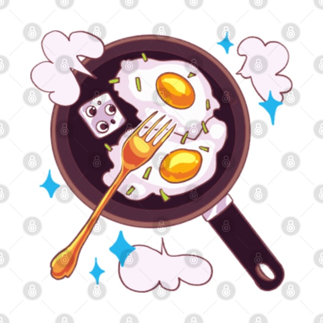 Fried eggs by Mob0