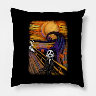 nightmare before halloween Pillow