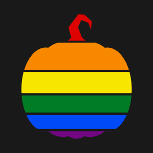 LGBT Pumpkin Pride Rainbow T-Shirt