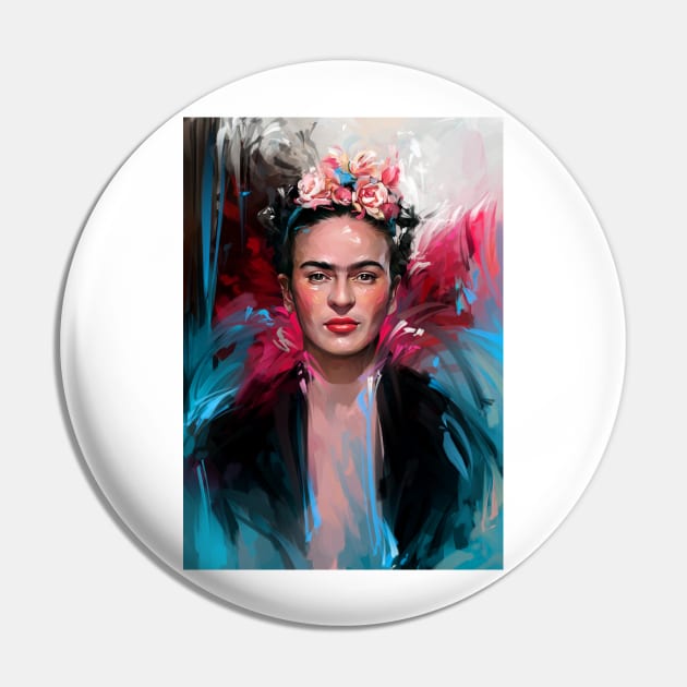 Frida Kahlo Pin by dmitryb1