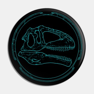 Giganotosaurus Fossil Skull Pin