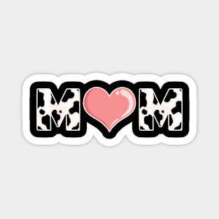 Farmer Cattle Breeding Animal Lover Cow Mom Magnet