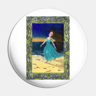 Dancing selkie woman Pin