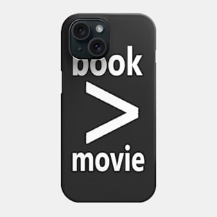 book &amp;gt; movie Phone Case