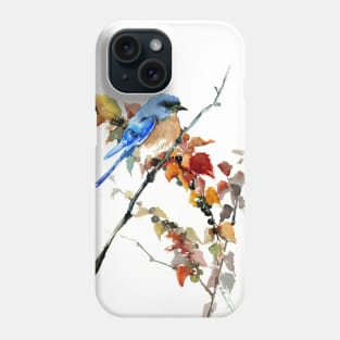 Eastern Bluebird Phone Case