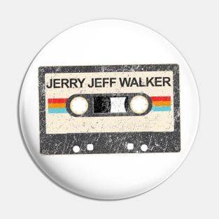 kurniamarga vintage cassette tape Jerry Jeff Walker Pin