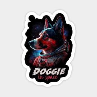 Laika Dog Magnet