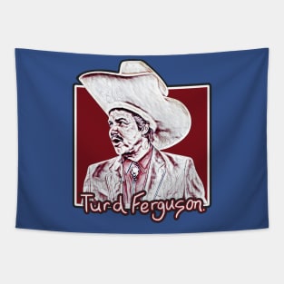 Turd Ferguson Retro Fan Design Tapestry