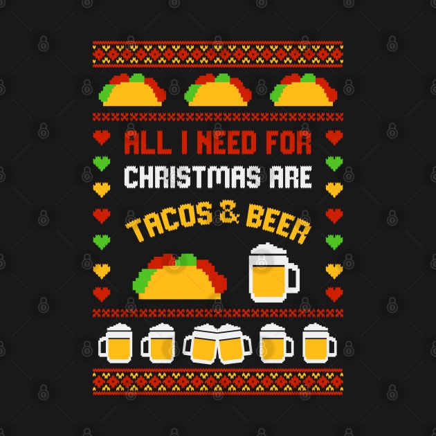 All I Need For Xmas Are Tacos by Hobbybox