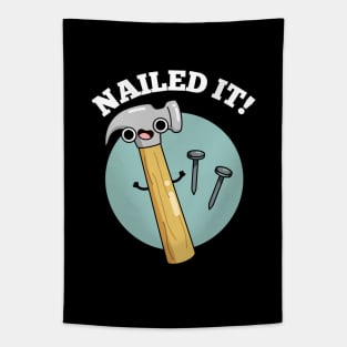 Nailed It Funny Tool Pun Tapestry