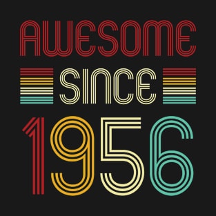 Vintage Awesome Since 1956 T-Shirt