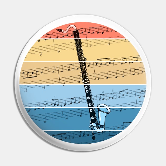 Bass Clarinet Music Notation Clarinetist Woodwind Musician Pin by doodlerob