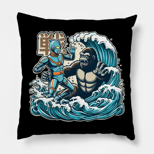 WARZONE #7 Pillow by Sacra Studio