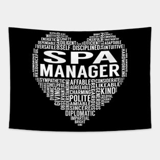 Spa Manager Heart Tapestry