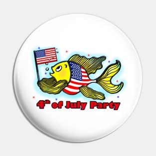 4th of July Pin