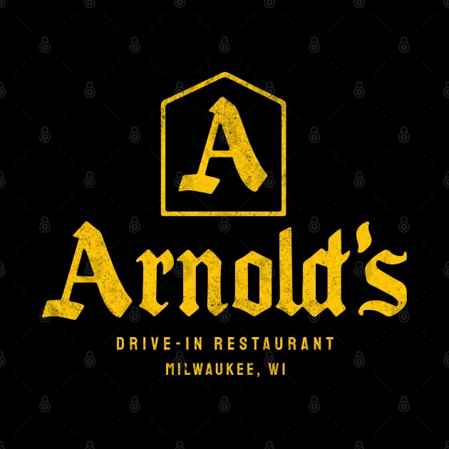 Arnold's - Drive-In Restaurant - Milwaukee, WI - vintage logo by BodinStreet