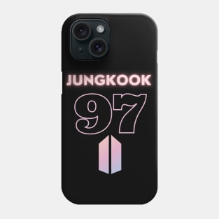 BTS Jungkook 97: Logo Phone Case